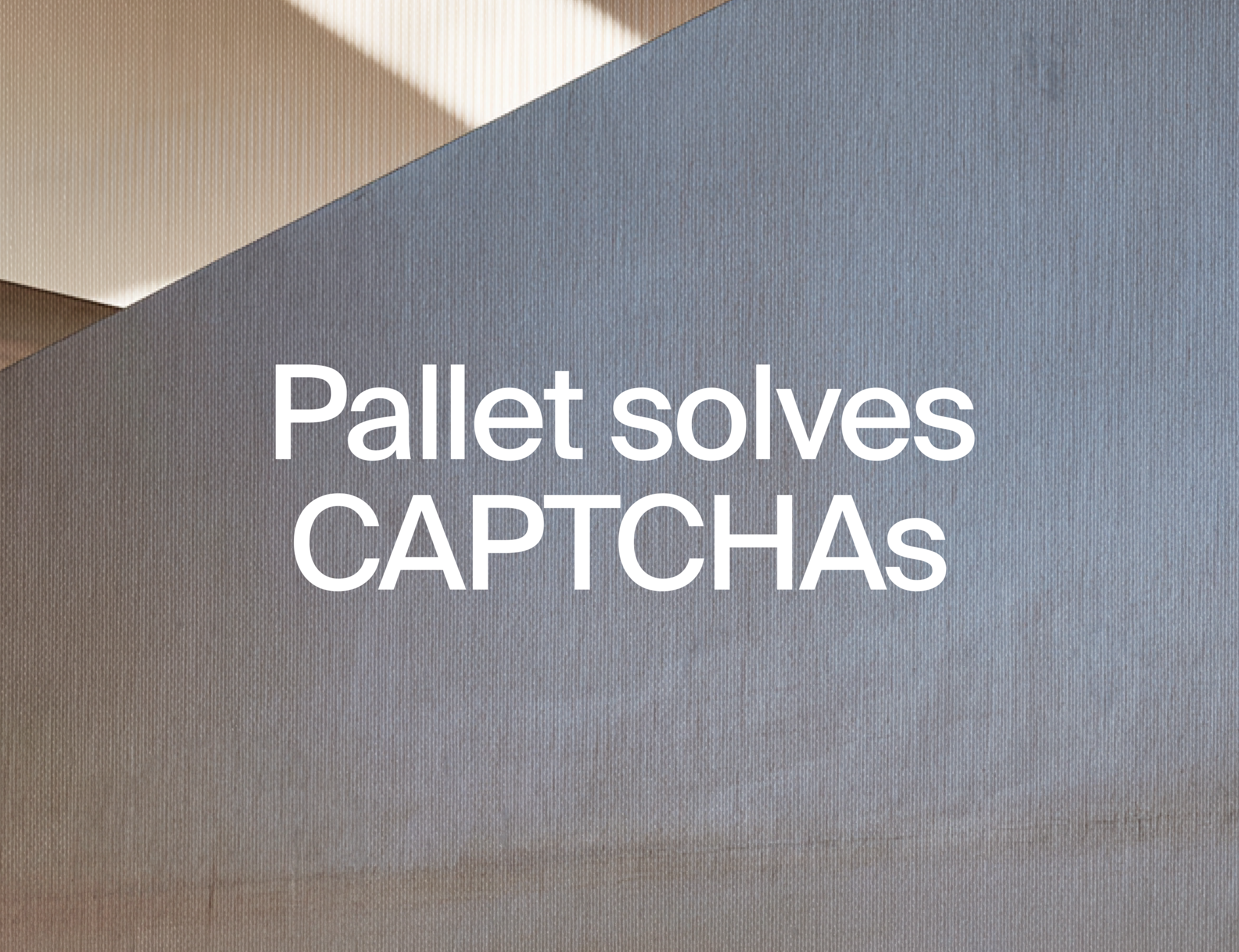 Pallet Agents can now handle CAPTCHAs on carrier and third-party portals, enabling end-to-end browser automation without human intervention.