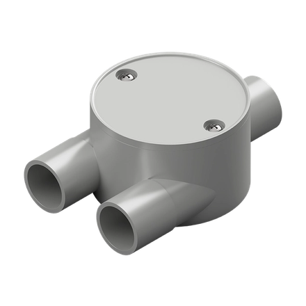 3-Way 'Y' Type Shallow Junction Boxes