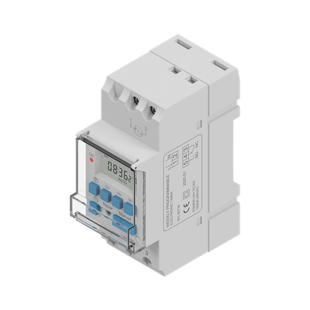 7 Day Digital Time Switch DIN Rail Timers