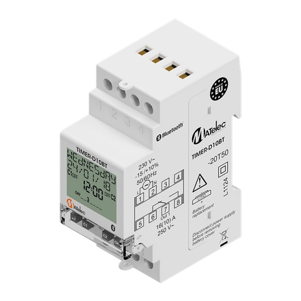24x7 LCD Time Switch Bluetooth Programmable Timers