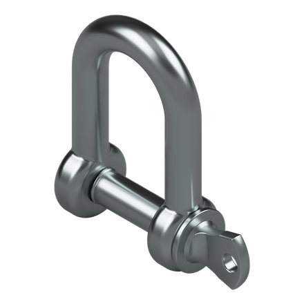 Zinc Plated Steel D-Shackles