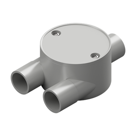 3-Way 'Y' Type Shallow Junction Boxes
