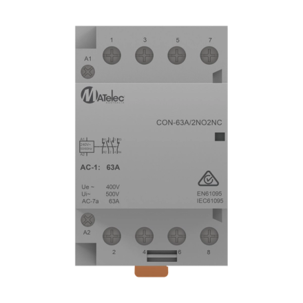 Modular Contactors - Din Rail Mount