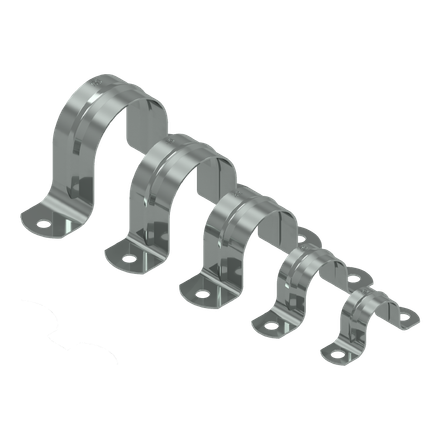 Zinc Plated Full Conduit Saddles