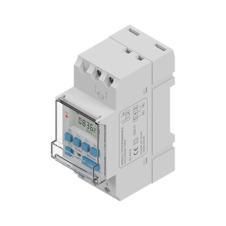 7 Day Digital Time Switch DIN Rail Timers