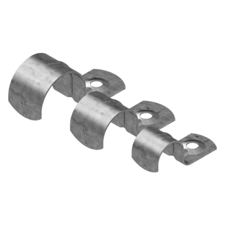 Hot-Dipped Galvanised Half Conduit Saddles