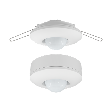 360° Deluxe PIR Recessed/Surface Mount Motion Sensors