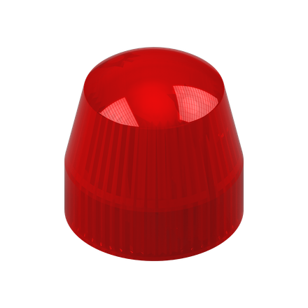 Red Round Micro Strobes
