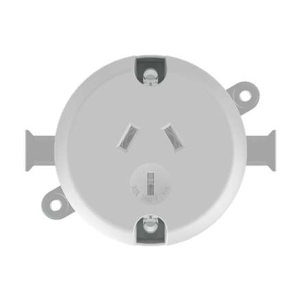 Standard Single Surface Socket Outlet