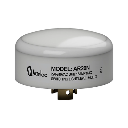 15A AR20N Switching Light Level Day/Night Switch