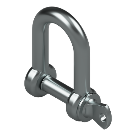 Zinc Plated Steel D-Shackles