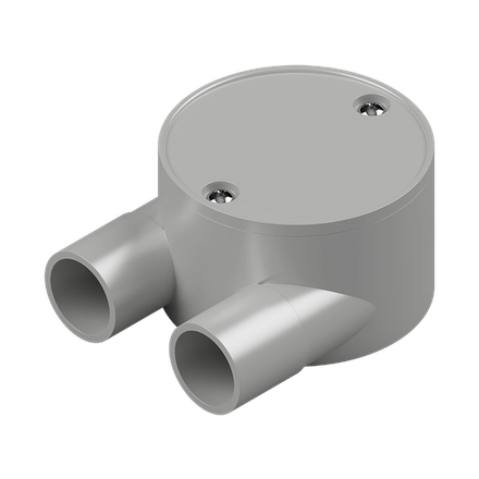 2-Way 'U' Type Shallow Junction Boxes