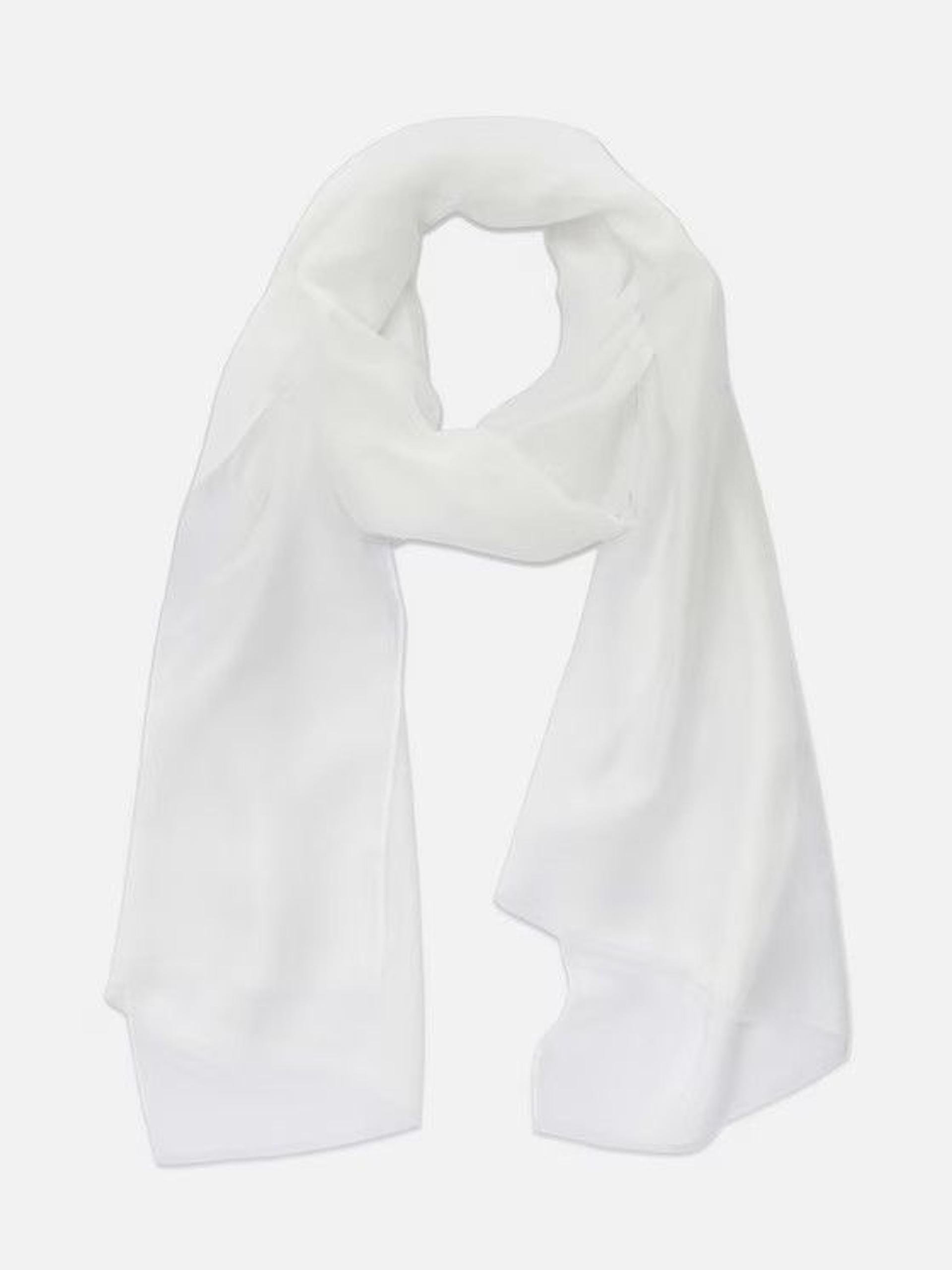 Chiffon Shawl - Off White