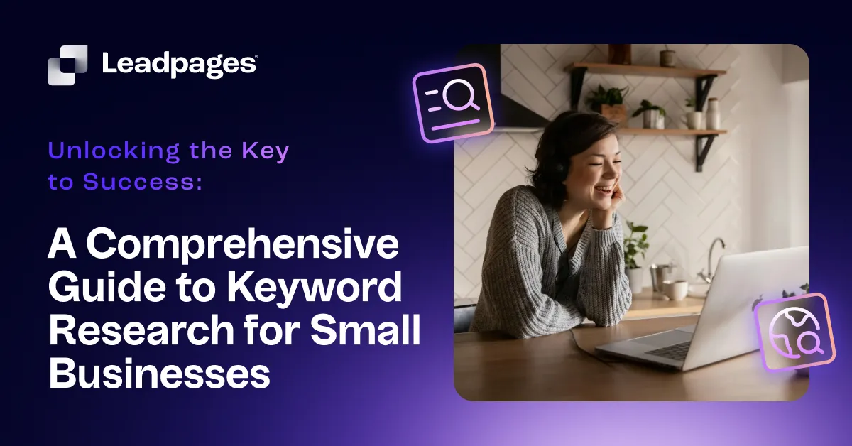 Keyword research process diagram