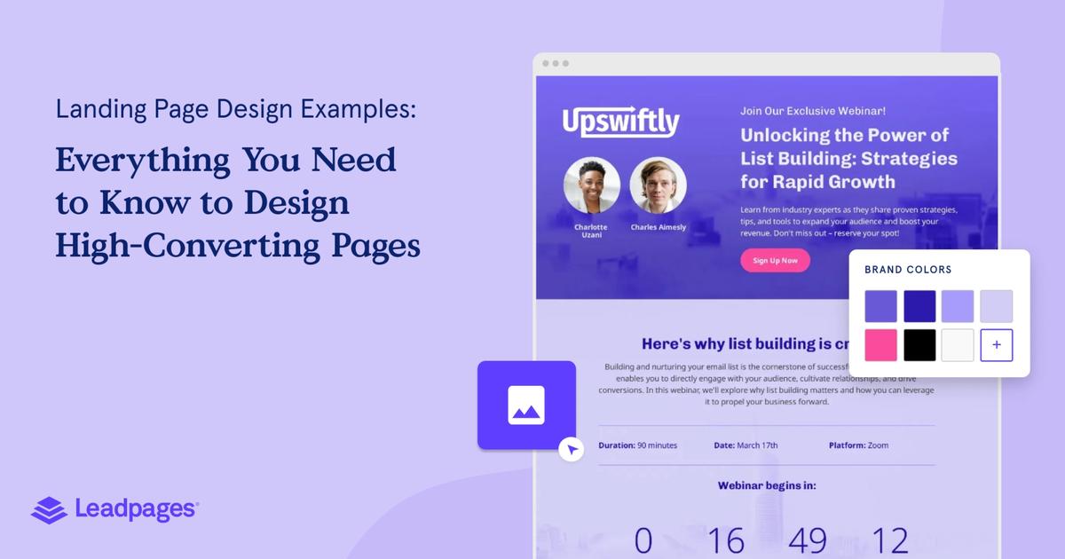 High-Converting Landing Page Design Examples