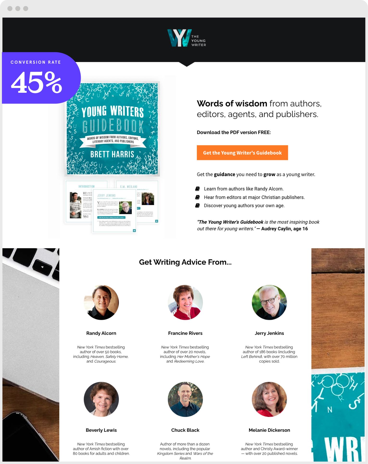 8 Genius Ebook Landing Page Examples That Convert