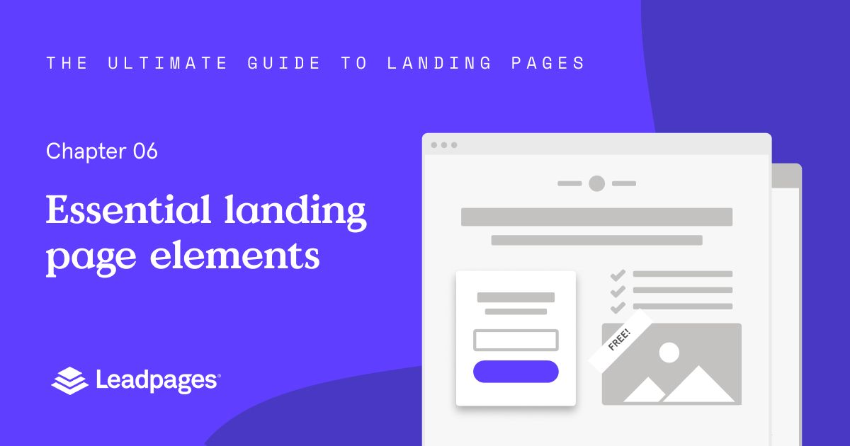 Essential landing page elements | Guide to Landing Pages
