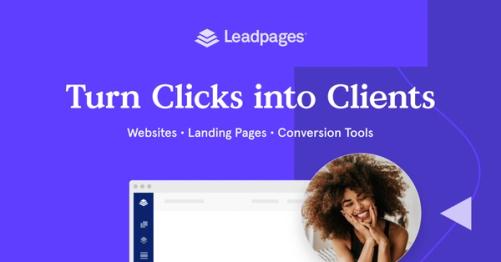 Image associated with Leadpages