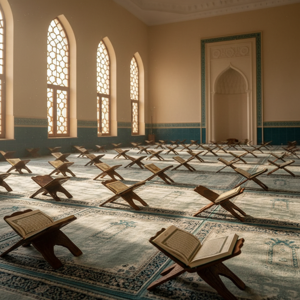 Steun de moskee Word lid