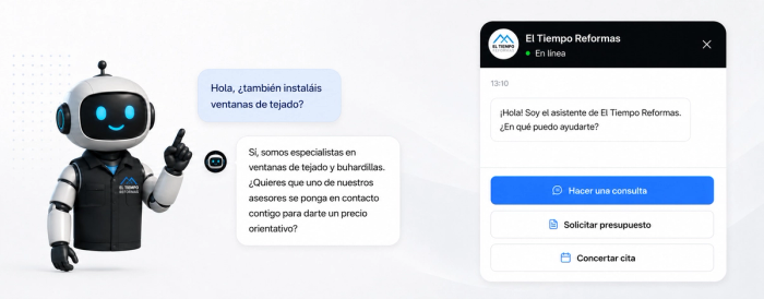 Siempre disponible, respuesta inmediata: descubre el nuevo chatbot con IA en tu perfil