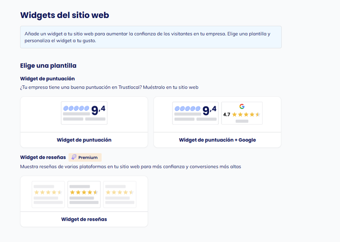 ¿Cómo colocas el widget de Trustlocal en tu sitio web de WordPress?