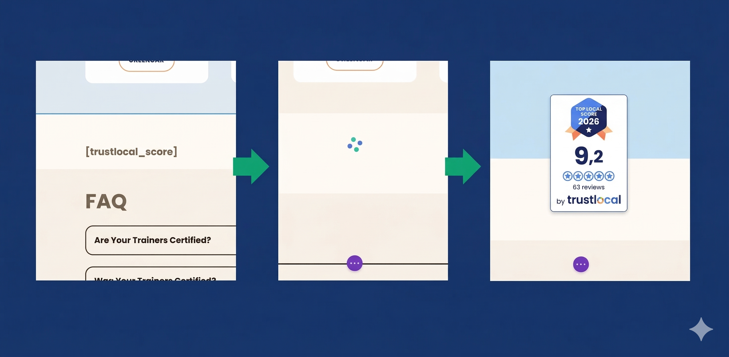 Stap 6.2: Plaats de gewenste widget(s) op je website