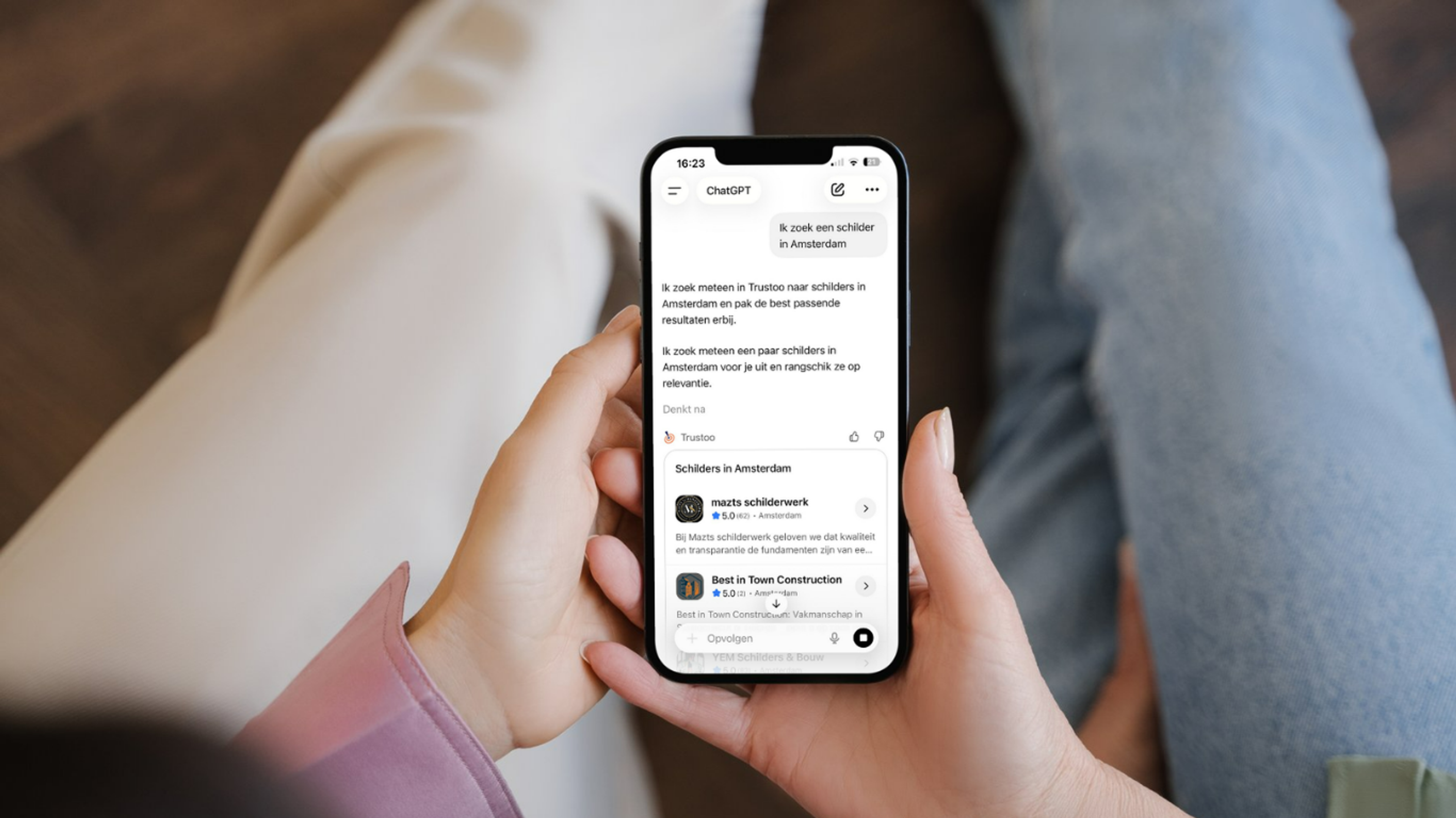 Lokale dienstverlener vinden via ChatGPT stuk makkelijker door app binnen het platform