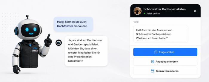 Immer erreichbar, sofort antwortbereit: Lernen Sie den neuen KI-Chatbot auf Ihrem Profil kennen