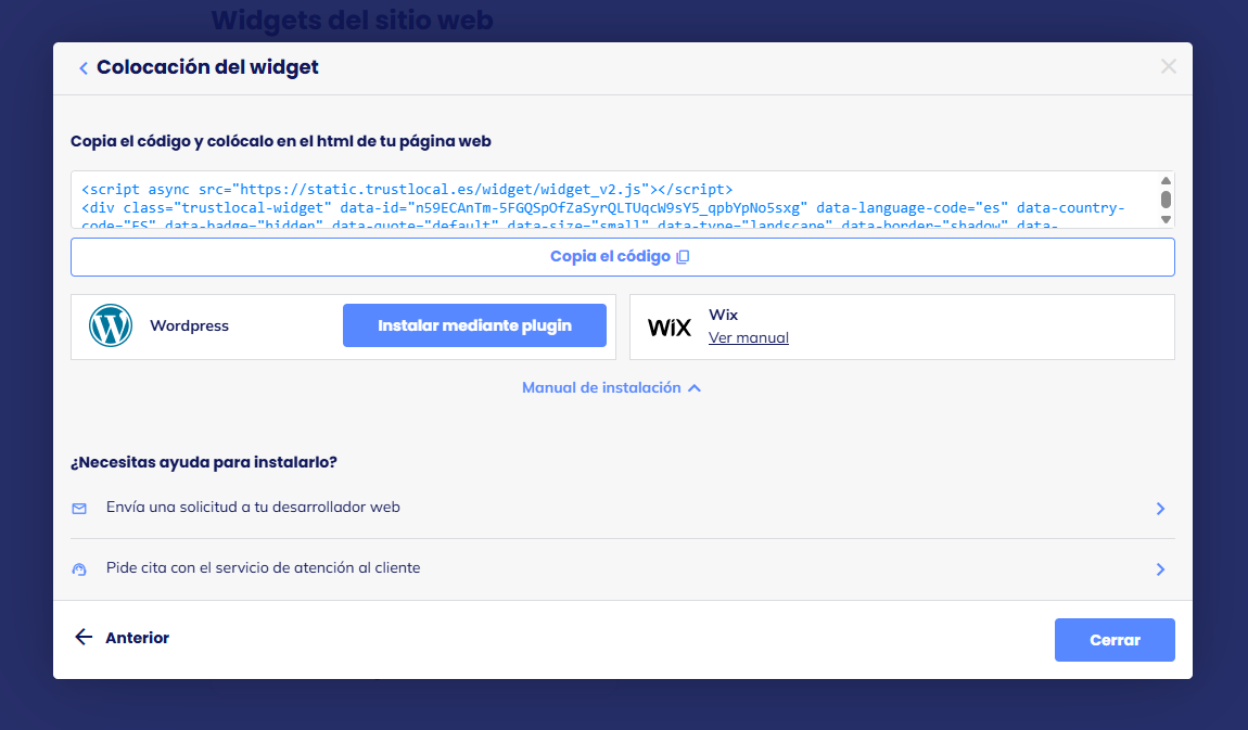 Paso 3.1: Clic en 'Instalar mediante plugin'