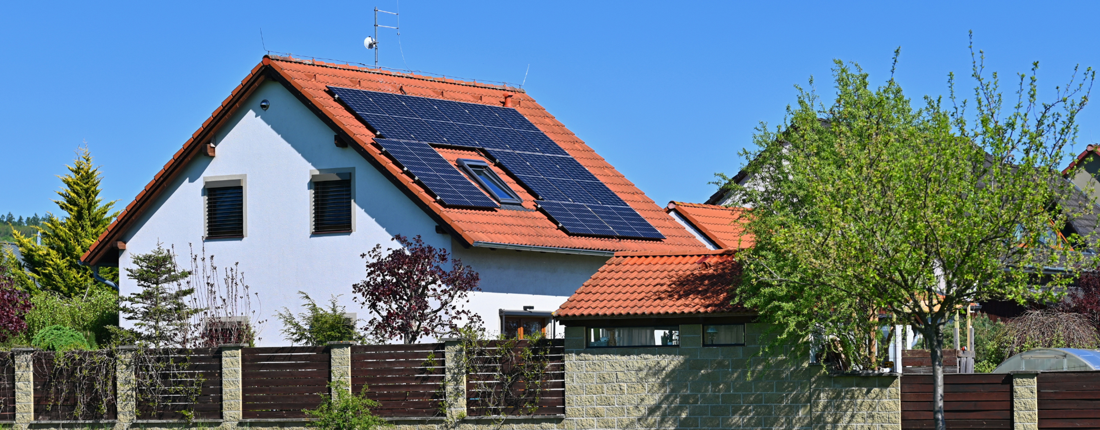 Solaranlage auf Dach