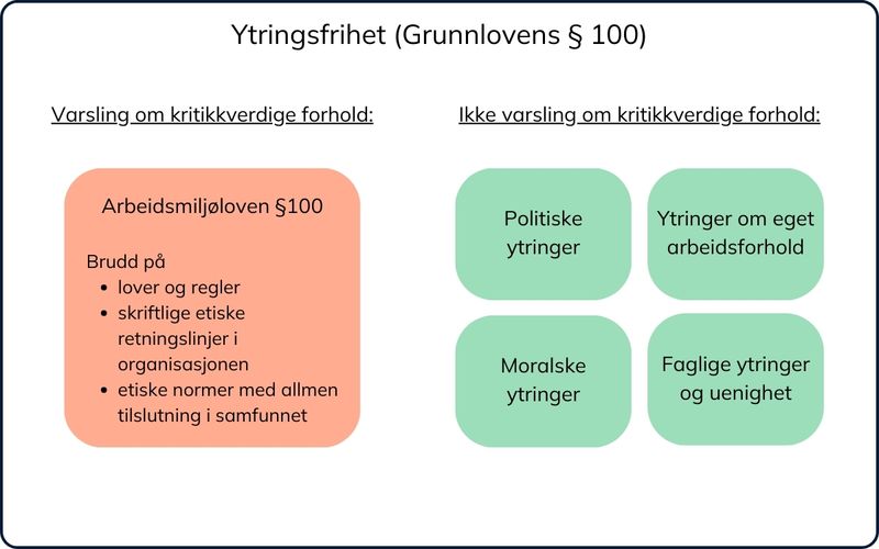 Varsling og ytringsfrihet - hva er kritikkverdig forhold