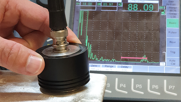 Ultrasound testing for silver and gold