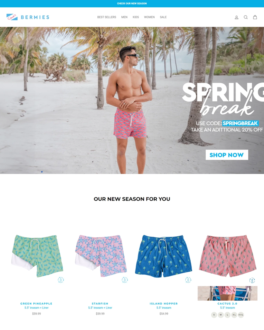 Bermies Ecommerce — image 1