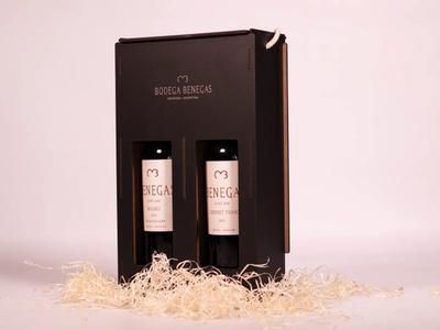 Estuche de Vino Doble BENEGAS