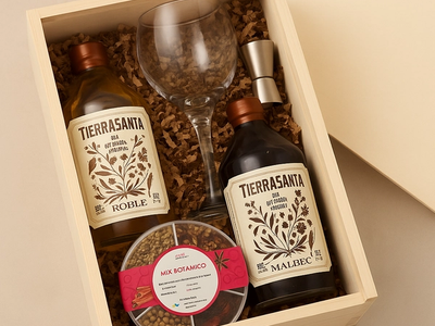 Box Gin Tonic Madera
