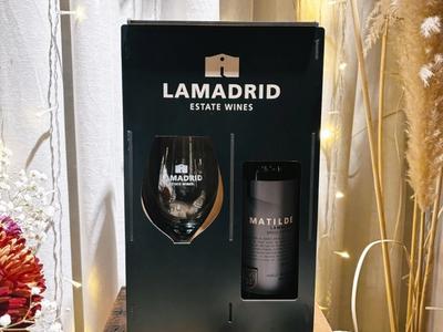 Estuche de Vino con Copa