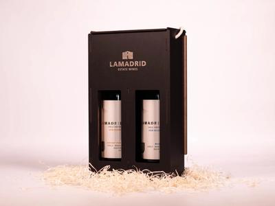 Estuche de Vino Doble LAMADRID