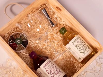 Box Gin Tonic Madera