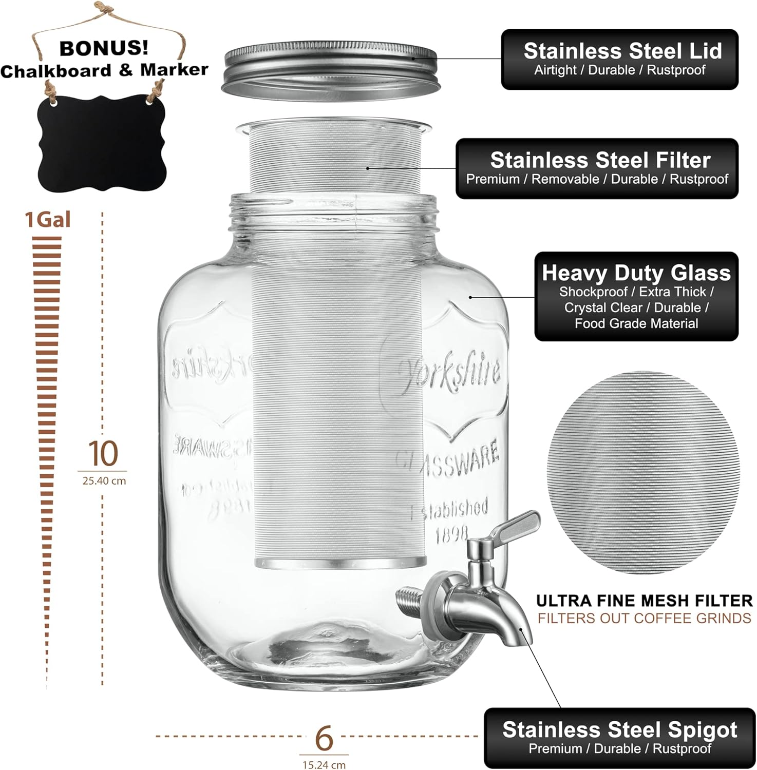 1 Gallon Cold Brew Coffee Maker Review: Performance & Ease of Use thumbnail 4