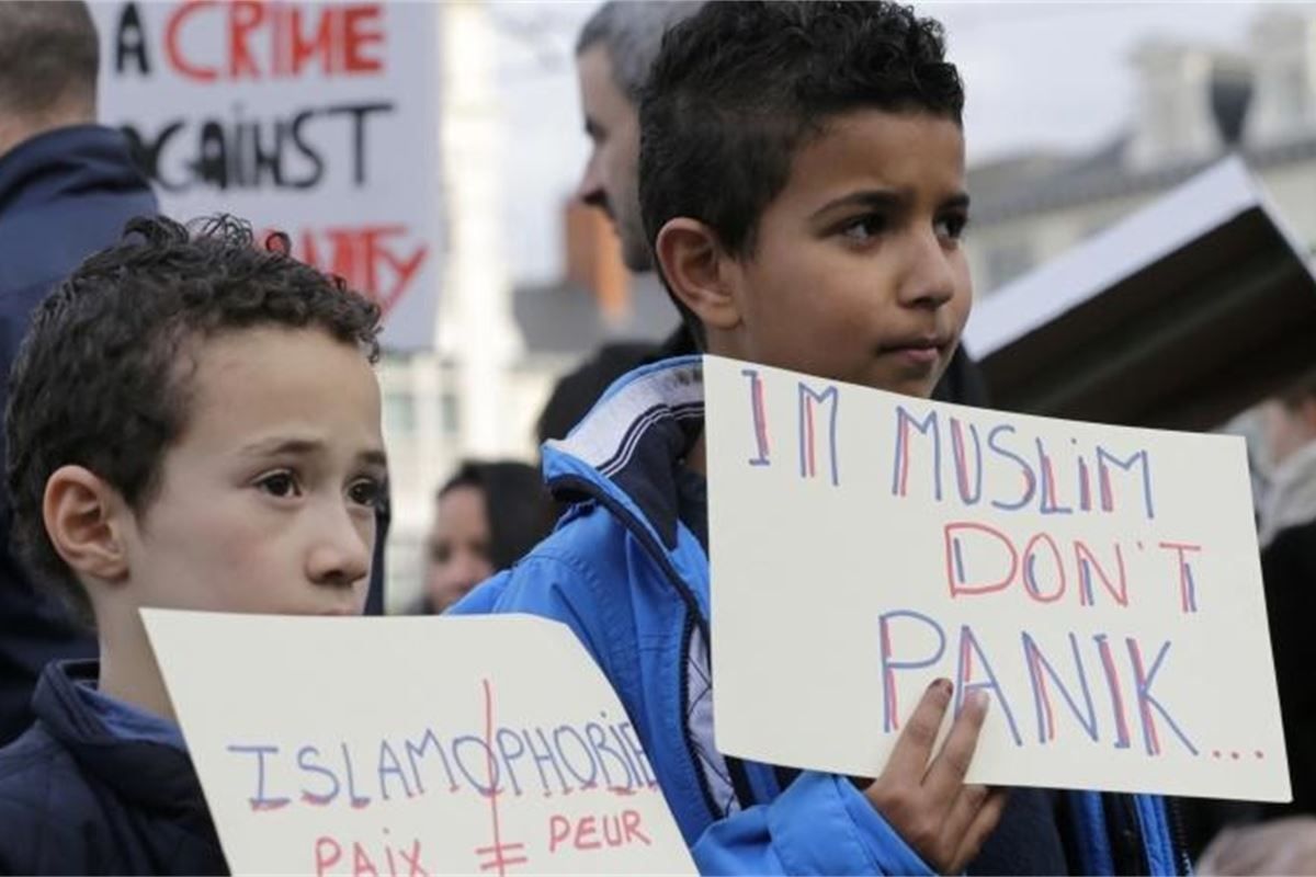 Google SERP on Islamophobia