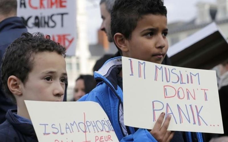Google SERP on Islamophobia