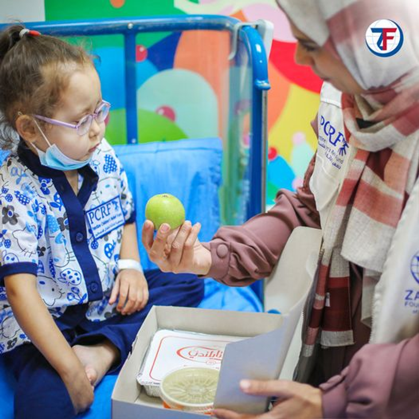 Zakat Foundation Help Pediatric Hospital With Treatments and Meals in Gaza 
