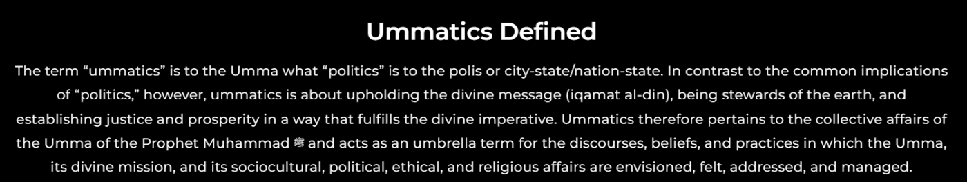 Ummatics