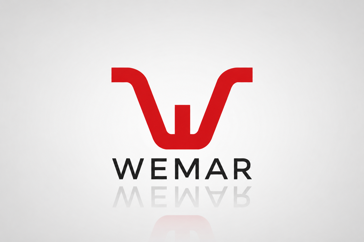 WEMAR brand logo designed for a company specialising in motorbike parts.