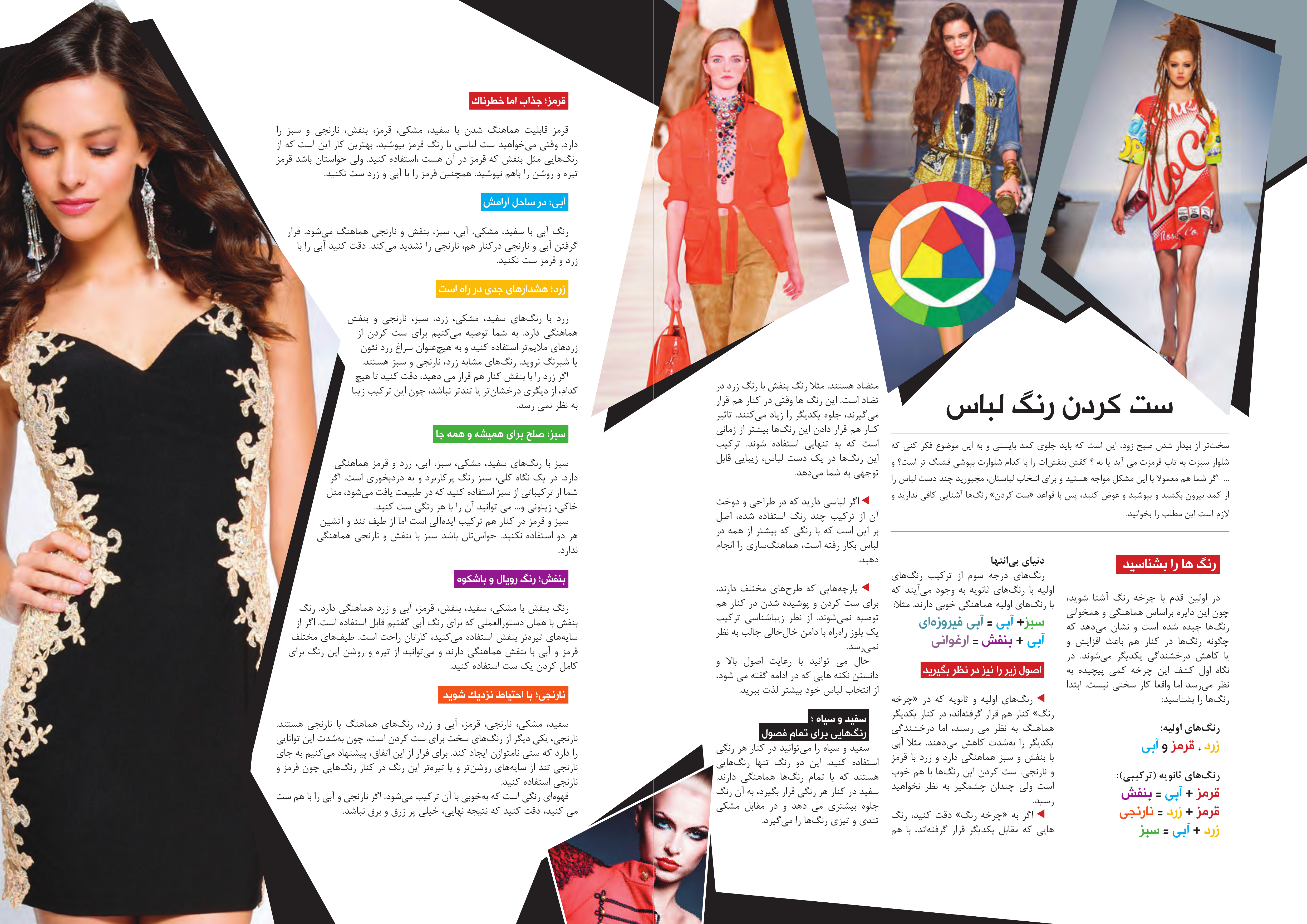 fashio editorial page