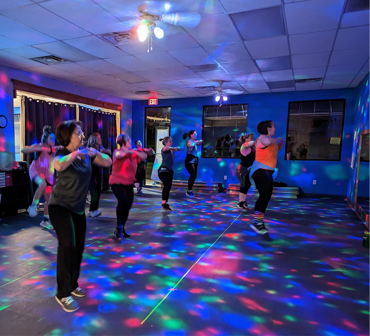 Adult dance and fitness classes at Ovation School of Dance