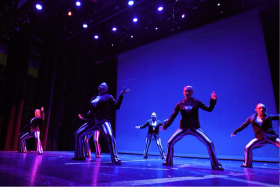 Hip hop dance classes and performances at Uplift Acrobatics and Dance in Springfield, VT