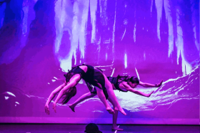 Acrodance combines dance and acrobatics at Uplift Acrobatics and Dance · Springfield, VT