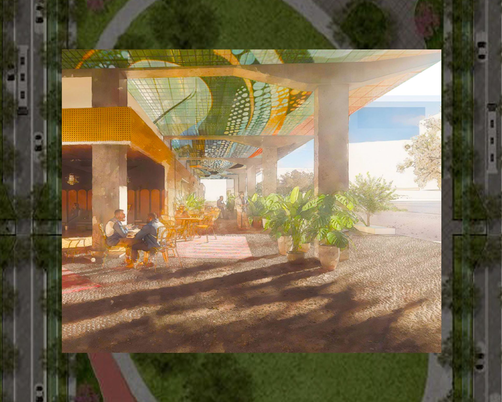 Rendering of State Center