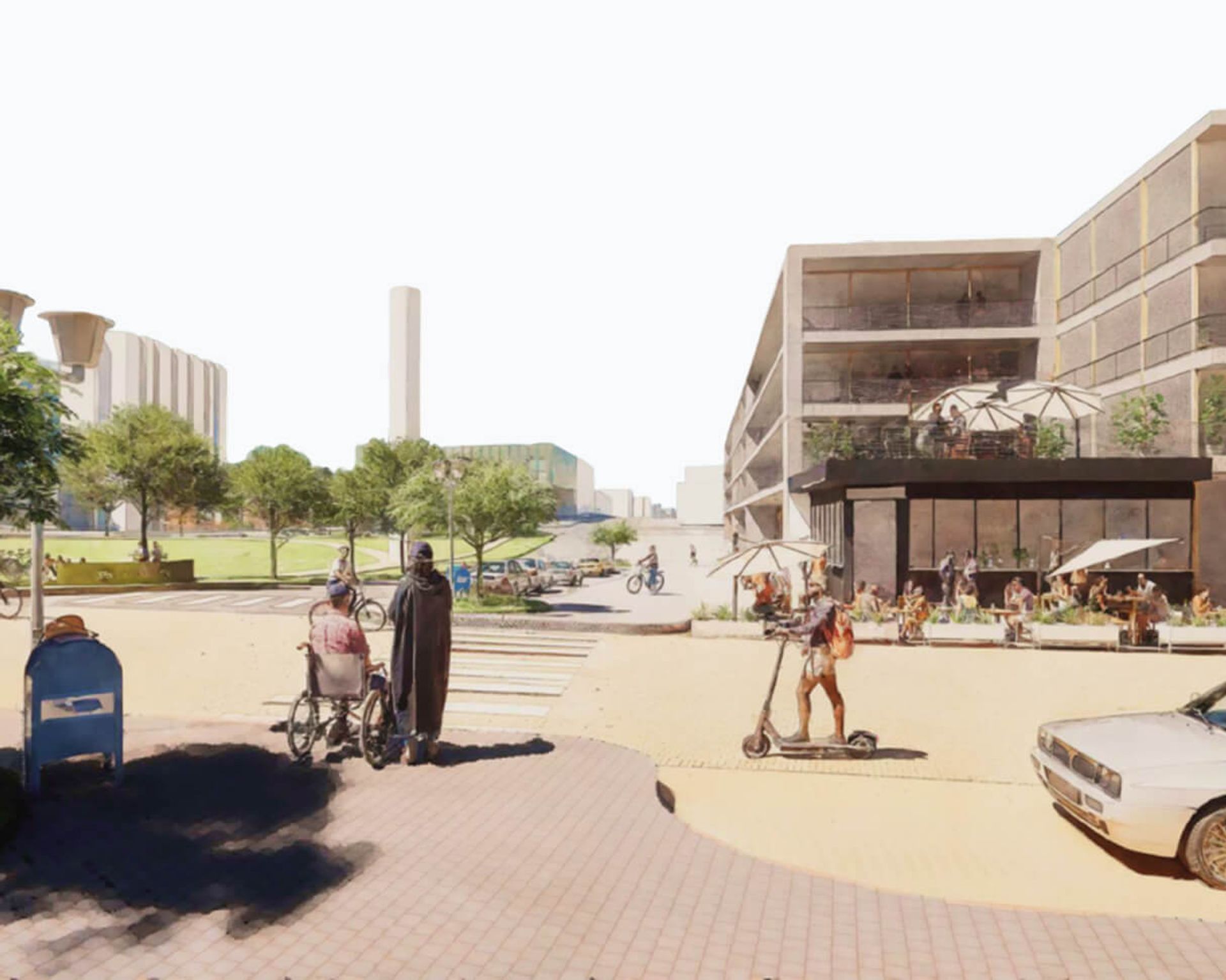 Rendering of State Center